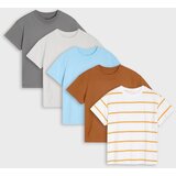 Sinsay Pamučne majice 5 pack | shoptok.hr