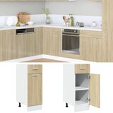 The Living Store Spodnja omarica s predalom sonoma hrast 30x46x81,5 cm - Spodnja Omarica S Predalom, (21657013) | Shoptok.si