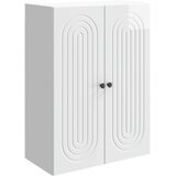 vidaXL Omara za steno Bela visok sijaj 66 x 34,5 x 90 cm, (5000246849) | Shoptok.si