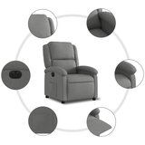  Električni naslonjač od tkanine tamnosivi | shoptok.hr