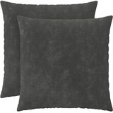  Presvlaka za jastuk 2 pcs HEERLEN Antracit 55 x 55 cm | shoptok.hr