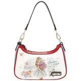 Modna torba Glamorous Walk bijela 25,5 x 14 x 8,5 cm