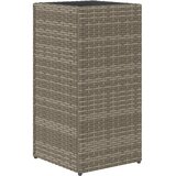  Vrtna sadilica siva 30 x 30 x 60 cm od poliratana | shoptok.hr