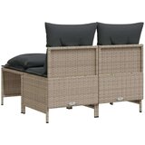  4-dijelni set vrtnih sofa s jastucima svijetlosivi poliratan | shoptok.hr