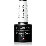 Claresa Extend Care 5 in 1 Provita podlak za gel nohte z regeneracijskim učinkom odtenek #5 5 g Cene
