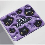 i-Total podloga za miša 3D cat ljubičasta XL2552B | Eponuda.com