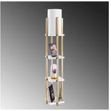 Opviq podna lampa 7119 white gold us