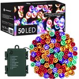  LED lampice na baterije – 50 lampica višebojna | shoptok.hr