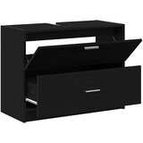  Kupaonski ormar Crni hrast 78 x 37 x 59 cm Konstruirano drvo | Eponuda.ba