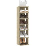  Ormarići za cipele 2 kom boja hrasta sonome 27,5 x 27 x 102 cm | shoptok.hr