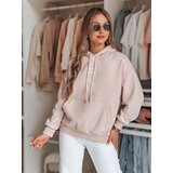 DStreet Bluza damska oversize z kapturem MINMIN LOVE różowa | Shoptok.si