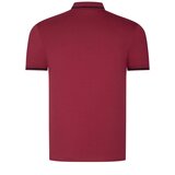 Dewberry T8586 MENS POLO COLLAR T-SHIRT-DARK BURGUNDY Cene