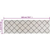  Tepih perivi kvadratni uzorak 60 x 180 cm baršunasti | shoptok.hr