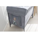 Freeon prijenosni krevetić Elephants s dvostrukim dnom gray 81514 | shoptok.hr