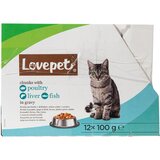 Lovepet Hrana za macke rib.jetra LP12x100g | Eponuda.com