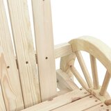  Vrtni dvosjed Adirondack od masivne jelovine | shoptok.hr