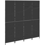  Pregradna pregača Crna 195 x 180 cm poliratan | shoptok.hr
