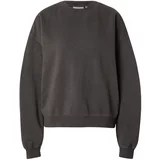 WEEKDAY Sweater majica 'Essence Standard' crna