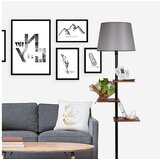 Opviq Podna lampa Moda Lambader Siyah Pramit Hasir Gri Abjurlu | ePonuda.com