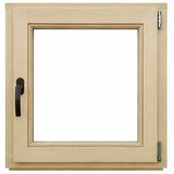  Leseno okno brez kljuke (60 x 60 cm, Smer odpiranja: Desno, Natur) | Shoptok.si