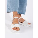 GOODIN Comfortable women's leather sandals white Cijene