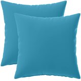  Presvlaka za jastuk 2 pcs HEERLEN Svjetloplava 45 x 45 cm | shoptok.hr