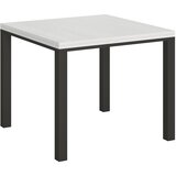 Itamoby   Everyday Libra (90x90/180 cm) - bela, barva nog: antracit - preklopna jedilna miza, (20841738) Cene