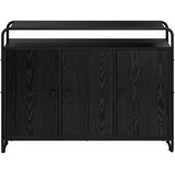  Komoda Crni hrast 102 x 35 x 75 cm Konstruirano drvo - Crni hrast 102 x 35 x 75 cm | shoptok.hr
