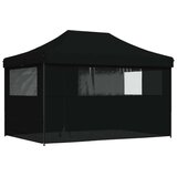  Zabavni šotor Črna 279 x 410 x 315 cm Oxford tkanina, (5000184457) | Shoptok.si