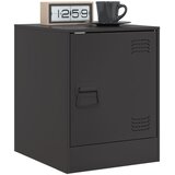  Noćni ormarići 2 kom crni 34,5 x 39 x 44 cm čelični | Eponuda.com