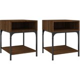 vidaXL Noćni ormarići 2 kom boja hrasta 40x41x50 cm konstruirano drvo | shoptok.hr