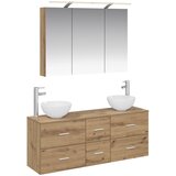  Set namještaja za kupaonicu 4 kom. Hrast artisan | shoptok.hr