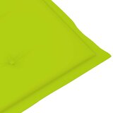  Nagibne vrtne stolice s jastucima 4 kom masivno bagremovo drvo | shoptok.hr