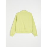 Sinsay Pamučna half-zip dukserica s vezenim natpisom | shoptok.hr