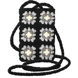 Avizar Tkana torba za cez ramo za pametni telefon, serija SquareWeave - crna, (20670186) | Shoptok.si