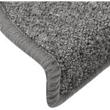  Prostirke za stepenice 15 kom 65x24x4 cm tamno sive poluokrugle velike | shoptok.hr