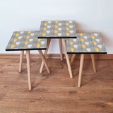 Hanah home set klub stočića 3Shp369, 3 komada, Roze | ePonuda.com