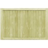  Vrtna vrata 2 kom od impregnirane borovine 300 x 100 cm | shoptok.hr
