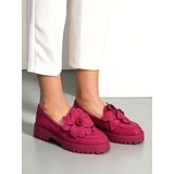 Resti Eco suede women's loafers with Floverse flower | ePonuda.com