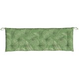  Jastuk za vrtnu klupu uzorak lišća 150x50x7 cm tkanina Oxford | shoptok.hr