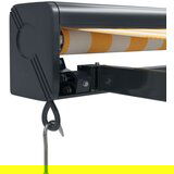vidaXL Tenda na uvlačenje žuto-bijela 4 5x3 m od tkanine i aluminija | shoptok.hr