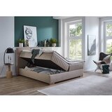 Meise Möbel Bež boxspring postelja s prostorom za shranjevanje 160x200 cm Tambo – | Shoptok.si