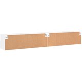  Zidni TV ormarići 2 kom bijeli 100x30x30 cm konstruirano drvo | shoptok.hr
