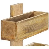  Zidni stalak za časopise 30 x 11 x 72 cm od masivnog drva manga | Eponuda.com
