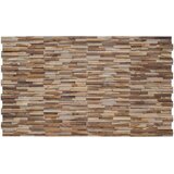  Zidne panele 10 kom. Prirodna 56 x 18 x 2 cm Čvrsto teak drvo | shoptok.hr