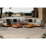 Ambia Garden LOUNGE GARNITURA tikovina aluminij Cene