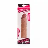Lovetoy Pleasure X Tender Penis Sleeve LV1052 Add 2" Flesh