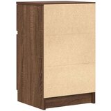 vidaXL Nočna omarica 2 kosa rjavi hrast 39x35x65 cm inženirski les | Shoptok.si