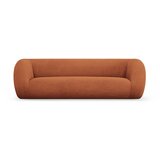 Cosmopolitan Design Oranžna sedežna garnitura iz tkanine bouclé 230 cm Essen – Cene