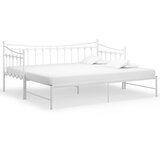 Okvir za krevet na razvlačenje bijeli metalni 90 x 200 cm | shoptok.hr